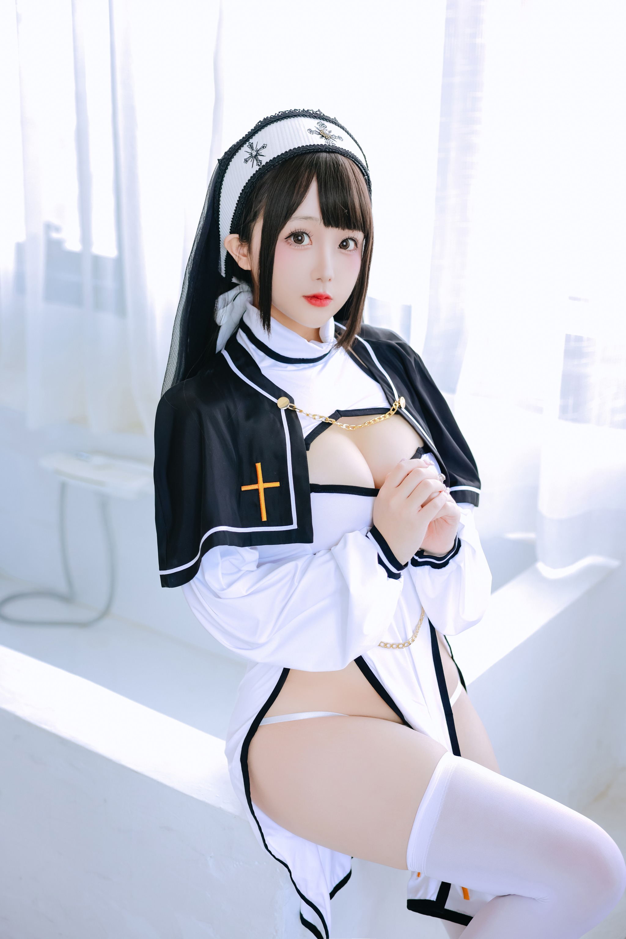 图片[1]-日奈娇 – NO.109 圣洁修女[110P]-XikXak